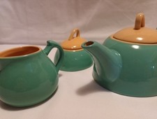 Naj Oleari servizio in ceramica da tè con teiera lattiera zuccheriera