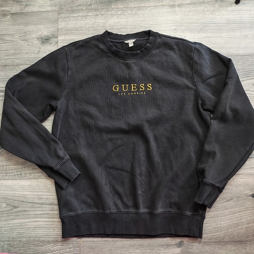 Felpa girocollo uomo guess - girocollo,