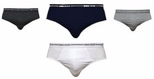6 SLIP UOMO ENRICO COVERI COTONE BIELASTICO ART. ES1000 ELASTICO ESTERNO MUTANDA