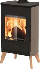 Stufa A Legna Termovana Nice 8 Feet 8.1kw Classe A+ 4 Stelle Colore TORTORA