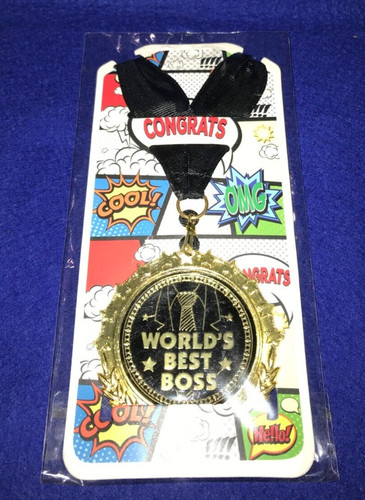 Medaglia miglior boss del - medaglia,