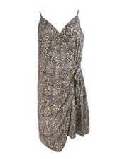 Abito Avvolgente Leopardato