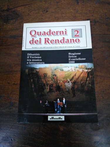 Quaderni del rendano anno - quaderni,