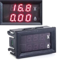 Voltmetro digitale LED DC 100V