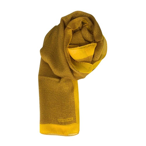 Sciarpa donna seta gialla - sciarpa,