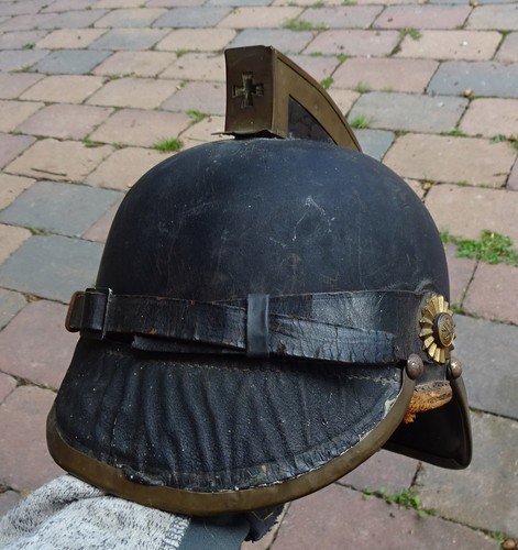 Vecchio casco cofano originale - vecchio,