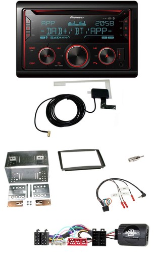 Pioneer 2din volante - pioneer, dab