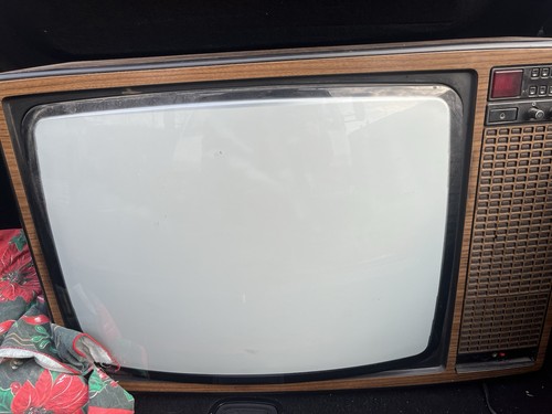 Televisore vintage tubo - televisore,