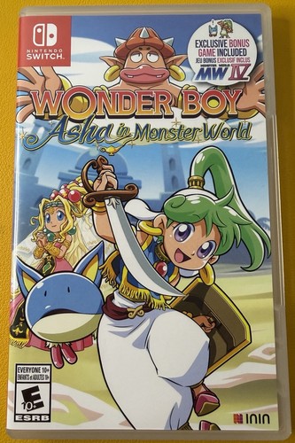 Wonder boy asha monster - boy,