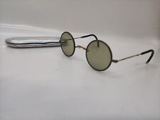 Occhiali Da Sole Vintage Antichi Con Custodia Alluminio 