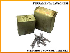 Viti per legno da restauro mobili antichi in ferro grezzo testa piana din 97