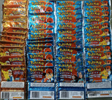 Pokemon Topps Series 2 Booster Pack Empty vuoti TV Animation Art Set complete