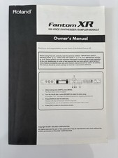 Rack manuale originale Roland