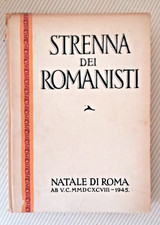 1945 STRENNA DEI ROMANISTI n 6 DUILIO CAMBELLOTTI PURIFICATO TAMBURI OMICCIOLI