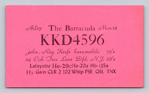 Qsl qso kkd4596 - kkd4596, bloomsbury