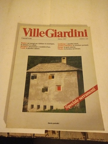 1987 ville giardini marzo - giardini,