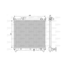 RADIATORE ACQUA RAFFREDDAMENTO