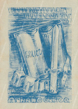 de330 cartolina militare in franchigia fronte greco albanese www2  con vignetta