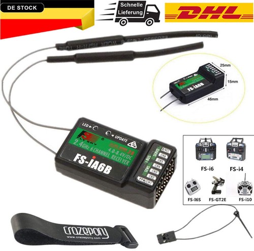 Flysky ia6b 6ch - fs-ia6b, 2,4g