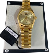 Orologio Orient President automatico Day-Date quadrante oro acciaio...