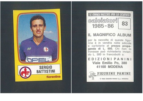Figurina calciatori panini - calciatori,