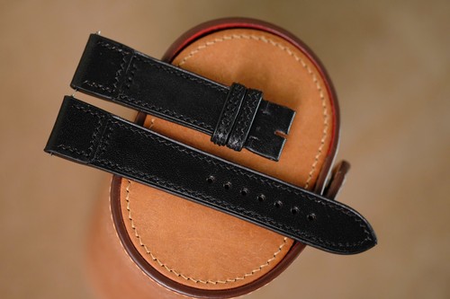 Cinturino orologio pelle nero
