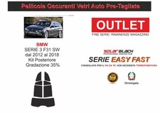 Pellicole Oscuranti Vetri Pre-Tagliata  Bmw Serie 3 F31  12 18  Posterio 35% E F