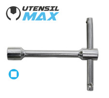 CHIAVE A T BOCCA QUADRA FEMMINA ESECUZIONE CORTA E LUNGA - MM. DA 4 A 19