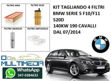 KIT TAGLIANDO 4 FILTRI BMW