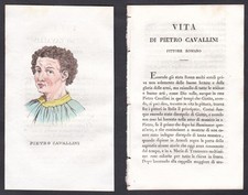 1820 Pietro Cavallini Pittore