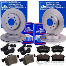 ATE Dischi Freno + Pastiglie Anteriori + Posteriore per VW Golf 4 Audi A3 8L
