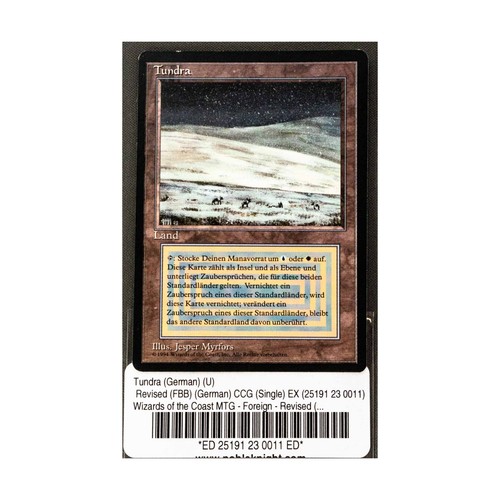 Wotc mtg fbb tundra - mtg,