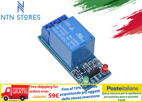 Relè relay modulo 10a - relè, 1