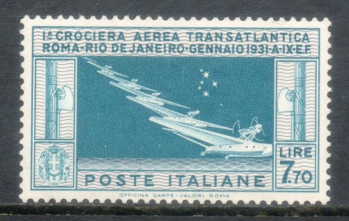 Regno 1930 crociera balbo lire - crociera,