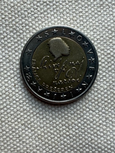 Moneta euro rara slovenia - rara,