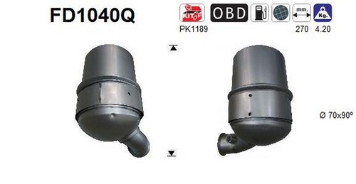 Fap per peugeot - kw,