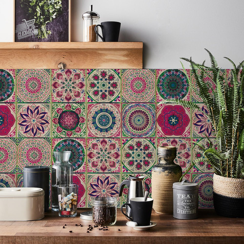 Adesivi piastrelle mosaico pvc - adesivi,