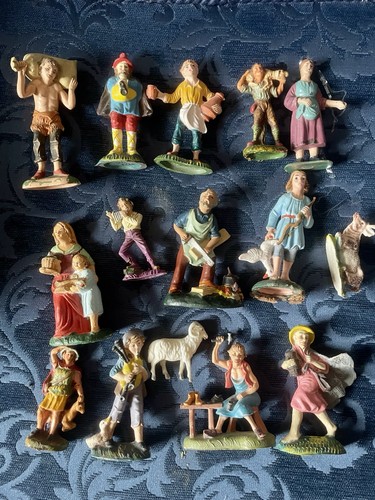 Lotto statuine plastica - lotto, in
