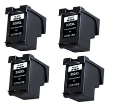 4  CARTUCCE NERO 300 XL PER HP