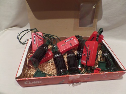 Coca cola set luci stringa - coca-cola,