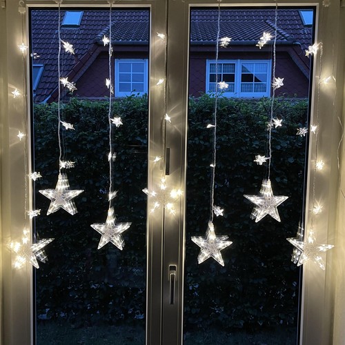 Led tenda stelle catena - di,