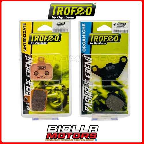 Kit pastiglie freno trofeo - kit,