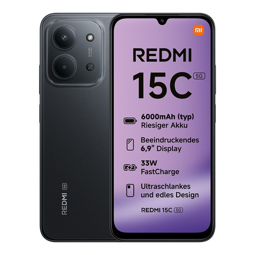 Xiaomi redmi 15c dual sim - xiaomi, 5g