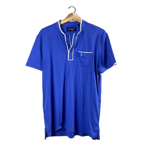 Polo pinguino uomo blu - polo,