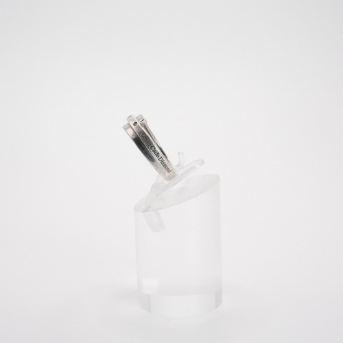 Anello diamanti argento monte