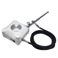 OPHIR Kit Compressore Aerografo per Nail Art,Makeup,Hobby Pittura Air Brush Set