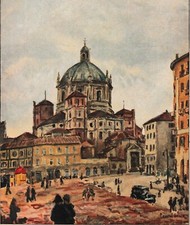 STAMPA1937 MILANO PIAZZA DELLA