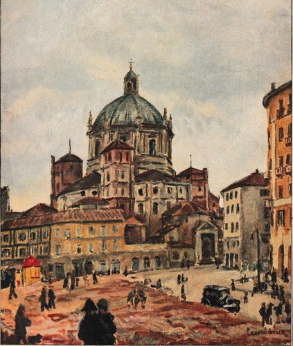 Stampa1937 milano piazza della - piazza,