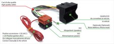 Cavo adattatore cablaggio autoradio QUADLOCK a ISO AUDI VW VolksWagen Seat Skoda