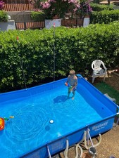 Bestway Steel Pro 56404 Piscina Fuori Terra Rettangolare con Bordi - 3300L, 300